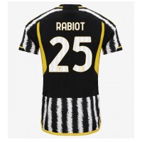Camiseta Juventus Adrien Rabiot #25 Primera Equipación 2023-24 manga corta